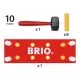 Jucarie bebe Brio - Banc de lucru rosu Jucarie bebe Brio - Banc de lucru rosu