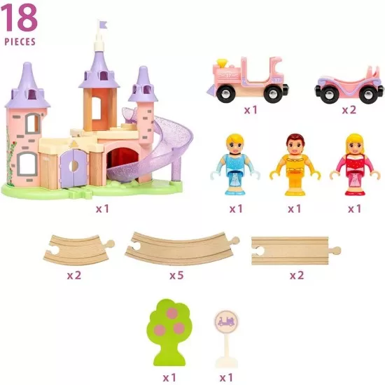 Set de joaca Brio - Castelul Printeselor Disney Set de joaca Brio - Castelul Printeselor Disney
