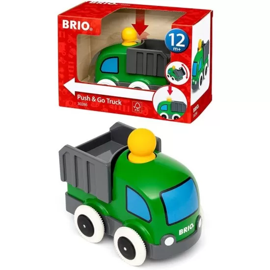 Jucarie bebe Brio - Apasa si merge, camion Jucarie bebe Brio - Apasa si merge, camion