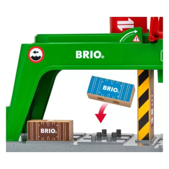 Macara cu container BRIO Macara cu container BRIO