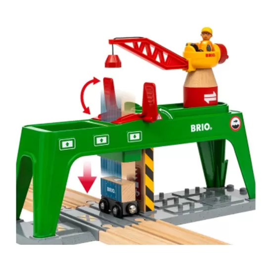 Macara cu container BRIO Macara cu container BRIO