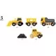 Set 3 vehicule de constructii BRIO Set 3 vehicule de constructii BRIO