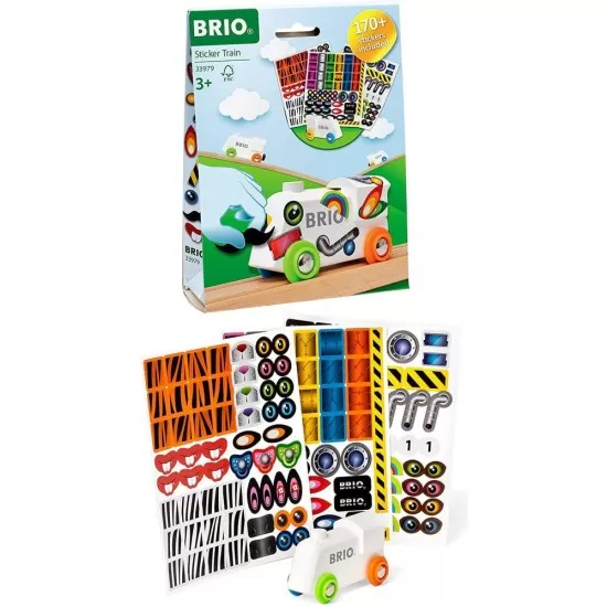Tren cu stickere Brio Tren cu stickere Brio