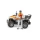 ATV cu sofer Bruder ATV cu sofer Bruder