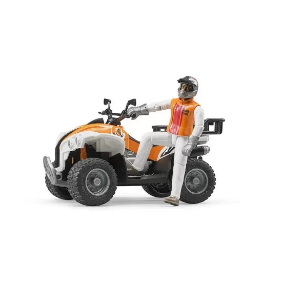 ATV cu sofer Bruder ATV cu sofer Bruder