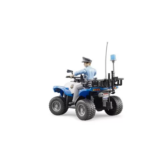 ATV de politie cu politist Bruder ATV de politie cu politist Bruder