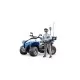 ATV de politie cu politist Bruder ATV de politie cu politist Bruder