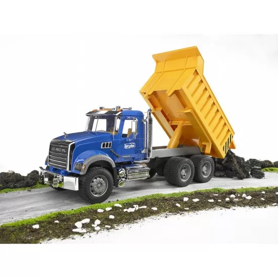 Camion basculanta Mack Granite Bruder Camion basculanta Mack Granite Bruder