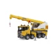 Camion cu macara Bruder Scania Super 560R Liebherr cu lumini si sunete Camion cu macara Bruder Scania Super 560R Liebherr cu lumini si sunete
