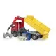 Camion de constructii cu macara Mercedes Benz Arocs si 2 paleti Bruder Camion de constructii cu macara Mercedes Benz Arocs si 2 paleti Bruder