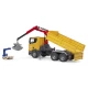 Camion de constructii Bruder Scania Super 560R cu macara si 2 paleti Camion de constructii Bruder Scania Super 560R cu macara si 2 paleti