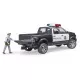 Camion de politie RAM 2500 cu politist si accesorii Bruder Camion de politie RAM 2500 cu politist si accesorii Bruder