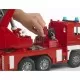 Camion de pompieri MAN TGA cu scara, pompa de apa si sirena Bruder Camion de pompieri MAN TGA cu scara, pompa de apa si sirena Bruder