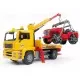Camion de tractare MAN TGA si vehicul de teren Bruder Camion de tractare MAN TGA si vehicul de teren Bruder