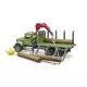 Camion lemne Mack Granite cu macara de incarcare, graifer si 3 busteni Bruder Camion lemne Mack Granite cu macara de incarcare, graifer si 3 busteni Bruder