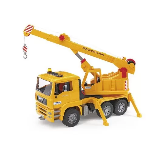 Camion MAN TGA cu macara Bruder Camion MAN TGA cu macara Bruder