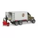 Camion UPS Mack Granite cu stivuitor Bruder Camion UPS Mack Granite cu stivuitor Bruder