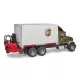 Camion UPS Mack Granite cu stivuitor Bruder Camion UPS Mack Granite cu stivuitor Bruder