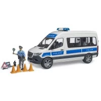 Duba de politie Bruder Mercedes Benz cu politist