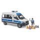 Duba de politie Bruder Mercedes Benz cu politist