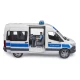 Duba de politie Bruder Mercedes Benz cu politist