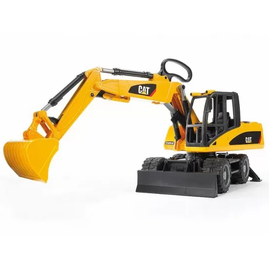 Excavator pe roti CAT Bruder