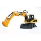 Excavator pe roti CAT Bruder