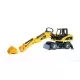 Excavator pe roti CAT Bruder
