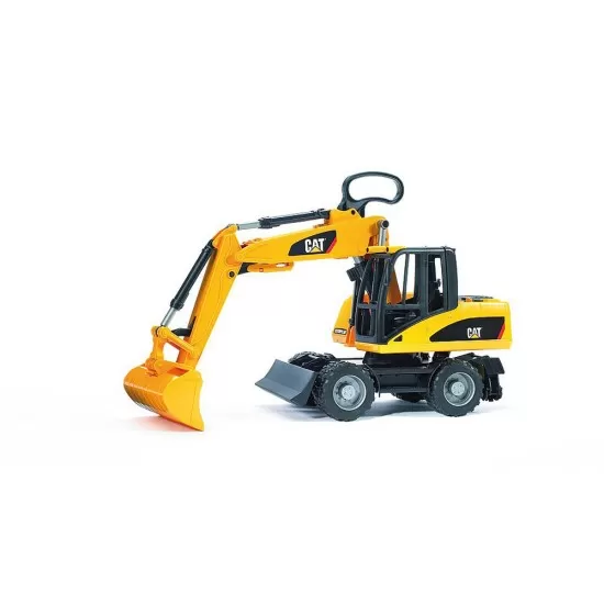 Excavator pe roti CAT Bruder
