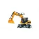 Excavator pe roti CAT Bruder