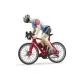 Figurina ciclist cu bicicleta de curse Bruder Figurina ciclist cu bicicleta de curse Bruder