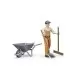 Figurina muncitor municipal Bruder