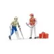 Figurine asistenti ambulanta si accesorii Bruder Figurine asistenti ambulanta si accesorii Bruder