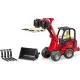 Incarcator compact Schaffer 2034 cu figurina si accesorii Bruder Incarcator compact Schaffer 2034 cu figurina si accesorii Bruder