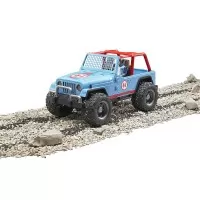 Jeep Cross Country de curse albastru Bruder