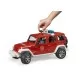 Jeep Wrangler Unlimited Rubicon de pompieri cu figurina Bruder Jeep Wrangler Unlimited Rubicon de pompieri cu figurina Bruder