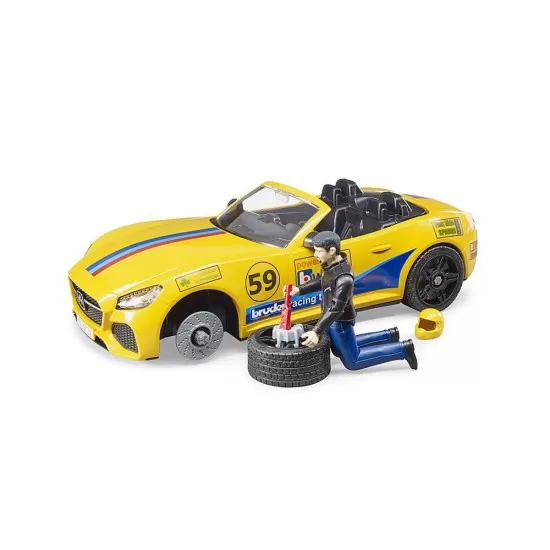 Masina de teren RAM2500 si masina de curse Roadster Bruder Masina de teren RAM2500 si masina de curse Roadster Bruder