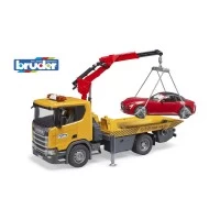 Masina tractare Scania Super 560R cu lumini si sunete Bruder
