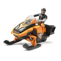 Snowmobil cu sofer si accesorii Bruder