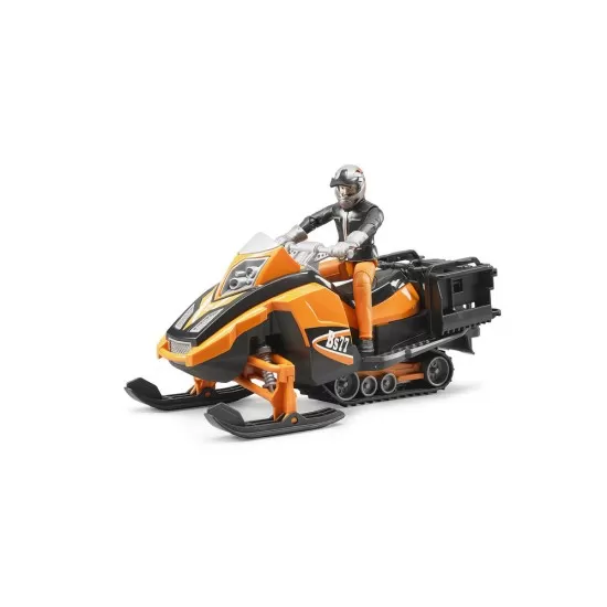 Snowmobil cu sofer si accesorii Bruder Snowmobil cu sofer si accesorii Bruder