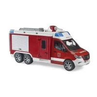 Masina de pompieri Bruder Sprinter Mercedes Benz cu sirena si pompa de apa