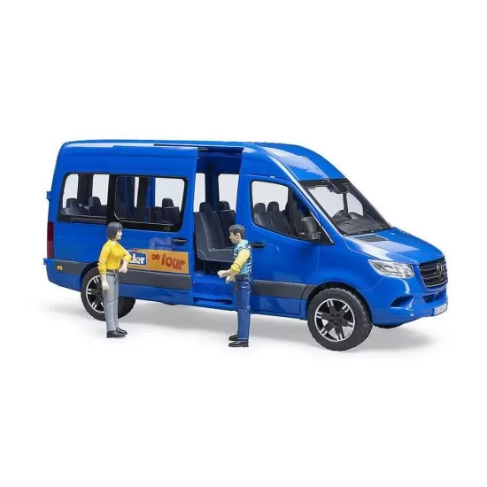 Masina Sprinter Mercedes Benz cu sofer si pasager Bruder Masina Sprinter Mercedes Benz cu sofer si pasager Bruder