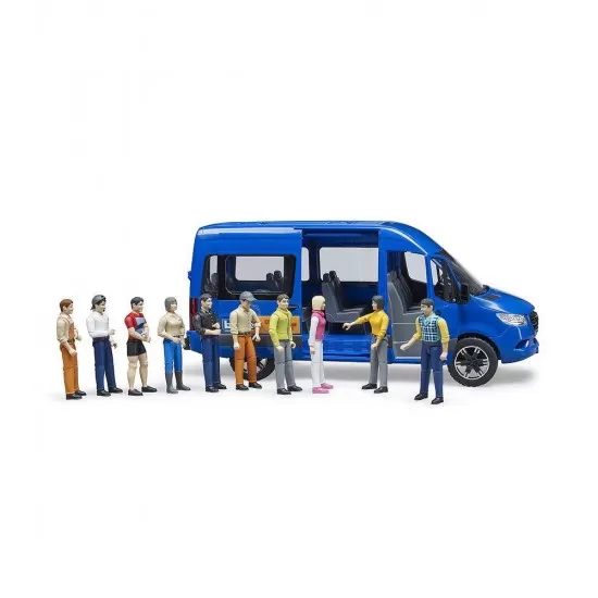 Masina Sprinter Mercedes Benz cu sofer si pasager Bruder Masina Sprinter Mercedes Benz cu sofer si pasager Bruder