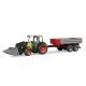 Tractor Claas Nectis 267 F cu remorca basculabila Bruder