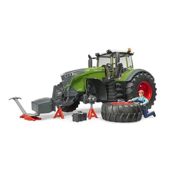 Tractor Fendt 1050 Vario cu mecanic si echipament Bruder Tractor Fendt 1050 Vario cu mecanic si echipament Bruder