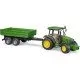 Tractor John Deere 5115M cu remorca basculabila Bruder Tractor John Deere 5115M cu remorca basculabila Bruder