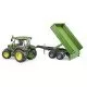 Tractor John Deere 5115M cu remorca basculabila Bruder Tractor John Deere 5115M cu remorca basculabila Bruder