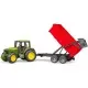 Tractor John Deere 6920 cu remorca basculabila Bruder Tractor John Deere 6920 cu remorca basculabila Bruder