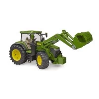 Tractor Bruder John Deere 7R 350 cu incarcator frontal