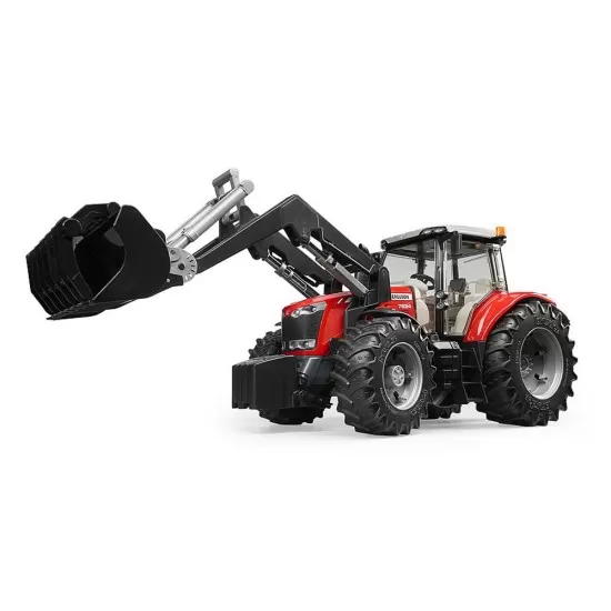 Tractor Massey Ferguson 7624 cu incarcator frontal Bruder Tractor Massey Ferguson 7624 cu incarcator frontal Bruder